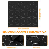 Protector De Cocina Inducción Resistente Al Calor Alfombrilla Antideslizante Cubierta Para Horno Moderno Silicona Rectangular - details 7