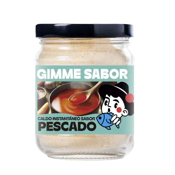 Gimme Sabor Preparado Caldo de Pescado, sin alérgenos, sin glutamato, sin conservantes - 1