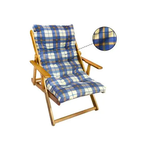 Mediawavestore Sillón Reclinable de Madera de Haya MAS011 Artlegno 90x73x100h Cm - 1