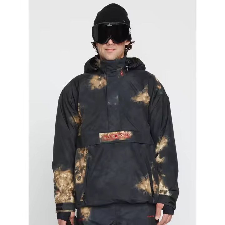 Chaqueta de snowboard Volcom Melo Gore-Tex Pullover - Bleach Black - 1