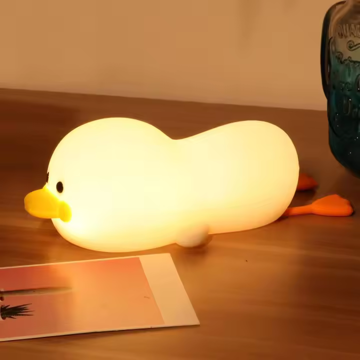 Luz Nocturna para niños, Luces de Pato Acostado with Remote Control, lámpara de Noche para Bebe Recargable por USB tacgil, lámpara de Noche para Dormir - 1