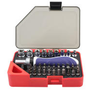 Kit De Herramientas De Reparación Doméstica Multifuncional 44pcs En 1 Destornillador Preciso Con Diferentes Tipo De Cabezales Y Llaves De Fijación - details 2