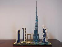 Kit De Bloques De Construcción De Estilo Urbano Dubai Para Niños Modelo Clásico De Arquitectura Juguetes Educativos Para Adolescentes Y Adultos - details 2