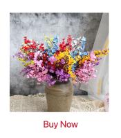 5/10 Piezas Flores Decorativas De Seda Gerbera Para Decoración De Hogar Y Boda Accesorios De Novia Adornos De Lienzo Artificiales - details 8
