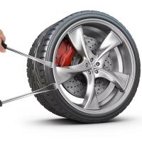 Barra De Desmontaje Multiusos De Acero Especial Para Neumáticos De Motocicleta Herramienta De Reparación Automotriz Líquido Químico No Involucrado Peso Del Paquete 1 - details 1