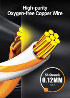 AMPCOM Cable Ethernet CAT6A RJ45 Ultrafino UTP Cable De Red RJ45 Para Computadoras De Escritorio Modem Router Conectividad De 1/10Gbps - details 6