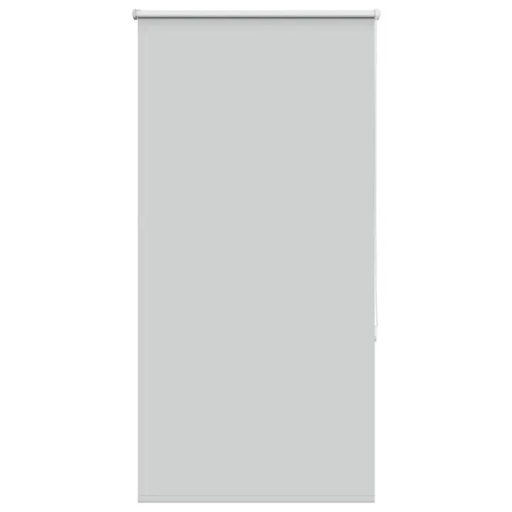 vidaXL Estor Enrollable Opaco gris claro 85x175 cm Tela Ancho 80,7 cm - 1
