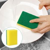 20pcs Esponja De Limpieza Para Cocina Doble Cara Escobilla De Limpieza Para Olla Herramientas De Limpieza Doméstica Esponja De Lavado De Platos Ecológica Y Absorbente - details 2