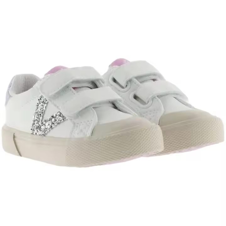 Zapatillas Victoria Tribu Tiras Efecto para niños unisex en color blanco - 1