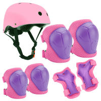 Juego de casco de bicicleta para niños, casco ajustable para niños de 3 a 10 años, juego de almohadillas para casco con rodilleras y coderas para bicicleta, patinaje, scooter, longboard y más - details 2