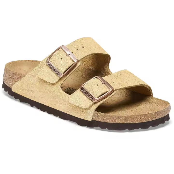 Sandalias Birkenstock Arizona Vl Latte Cream para unisex en color beige - 1