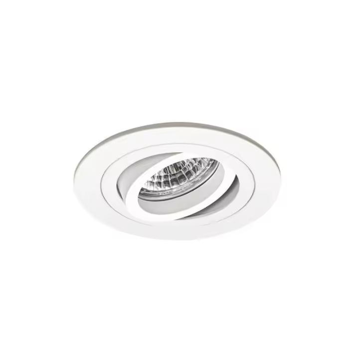 HUANGJISOO Downlight 703 GX5,3 12V 50W Blanco Técnico JISO 703D-90 - Focos Empotrables LED | Alta Calidad - 1
