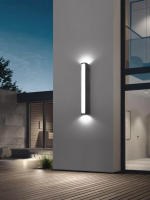 Lámpara De Pared Exterior 24W Impermeable Luz De Exterior Para Jardín Y Pasillo Decoración De Iluminación AC90-260V LED Incluida - details 11