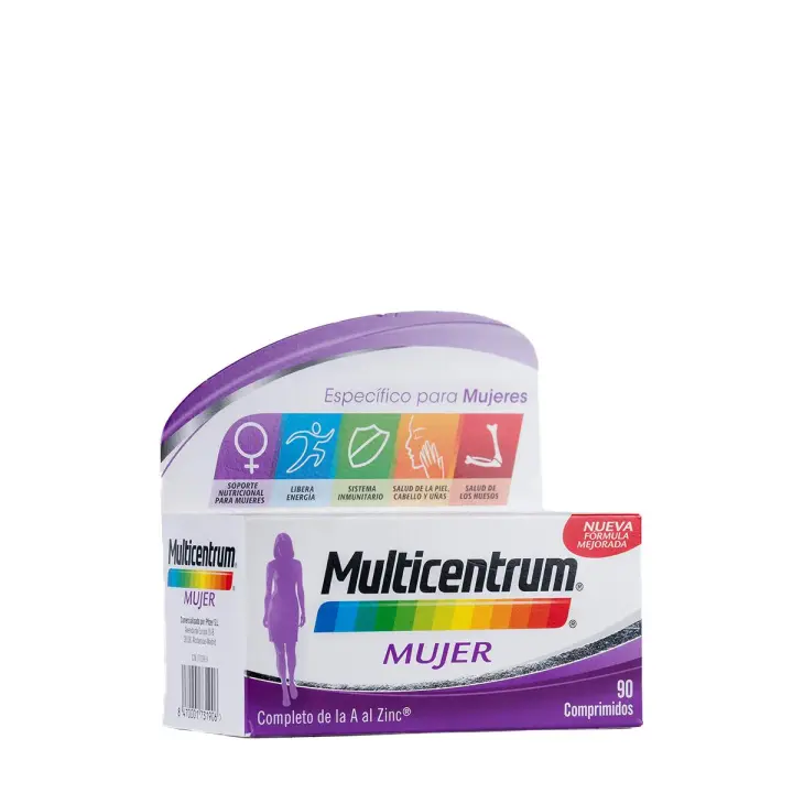 Multicentrum mujer 90 comprimidos - 1