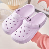 Sandalias De Verano Para Mujer Estilo Coreano Color Sólido Diseño Sencillo Antideslizantes Con Tacón Plano Y Suela Gruesa Transpirables Abiertas Al Tobillo - details 6