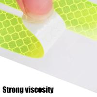 Adhesivos Reflectorizados Para Casco 10Pcs Seguridad Nocturna Para Motocicleta Bicicleta Snowboarding Y Equipamiento Deportivo - details 3