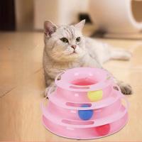 Torre De Juguete Para Gatos Con 4 Niveles Ratón Giratorio Y Bolas Interactivas Para Entrenamiento Inteligente Y Diversiones - details 1