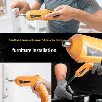 Destornillador Eléctrico Sin Cable Amarillo Con Conjunto De Brocas Recargable Torque Rotativo Para Proyectos De Mejora Doméstica DIY - details 12