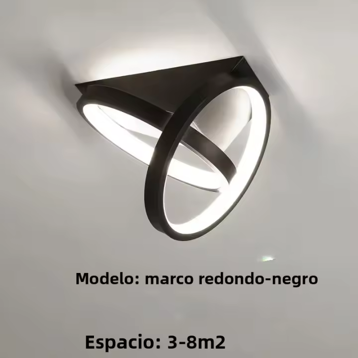Modern Led Chandelier 110V 220V Iluminación Para Sala De Estar Dormitorio Comedor Pasillo Lámparas Decorativas Techo Auto-Contenida Material De Hierro - 1