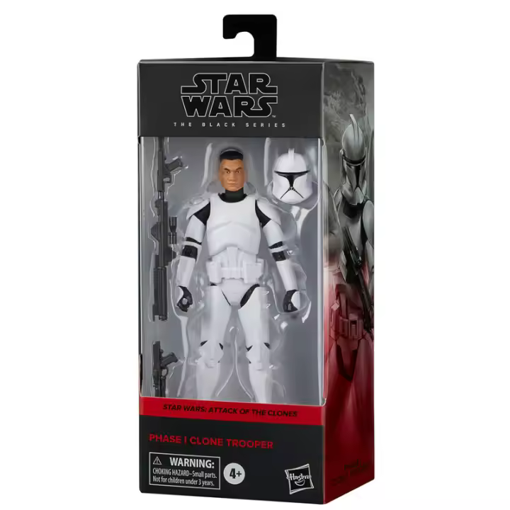 Figura Phase I Clone Trooper Star Wars: El Ataque de los Clones 15cmFigura  Coleccionable - Idea de Regalo- Mercancia Oficial - Juguetes para Niños y Adultos - Movies Fans - Muñeco para Coleccionistas y Exposición - 1