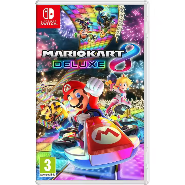 Mario Kart 8 Deluxe Nintendo Switch - Juego Mario Kart 8 Deluxe para Nintendo Switch - Nuevo Original Precintado PAL España Garantía Europea - 1