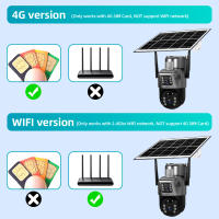 Cámara De Seguridad KERUI 4K Dual Screen Solar Exterior Sin Cable 4G/WiFi PTZ Lentes Doble Protección Automática Tracking CCTV Detector - details 0