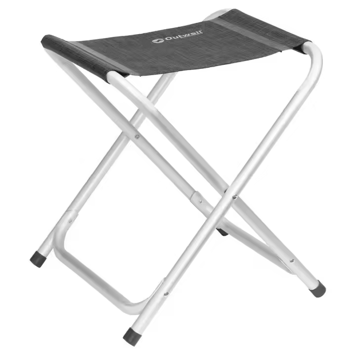 Camping Mobiliario Outwell Taburete Yukon Plateado Taburetes - 1