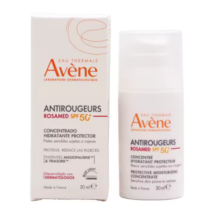 AVENE ANTIROUGEURS ROSAMED CONCENTRADO HIDRATANTE PROTECTOR SPF 50+ 30ML - 1
