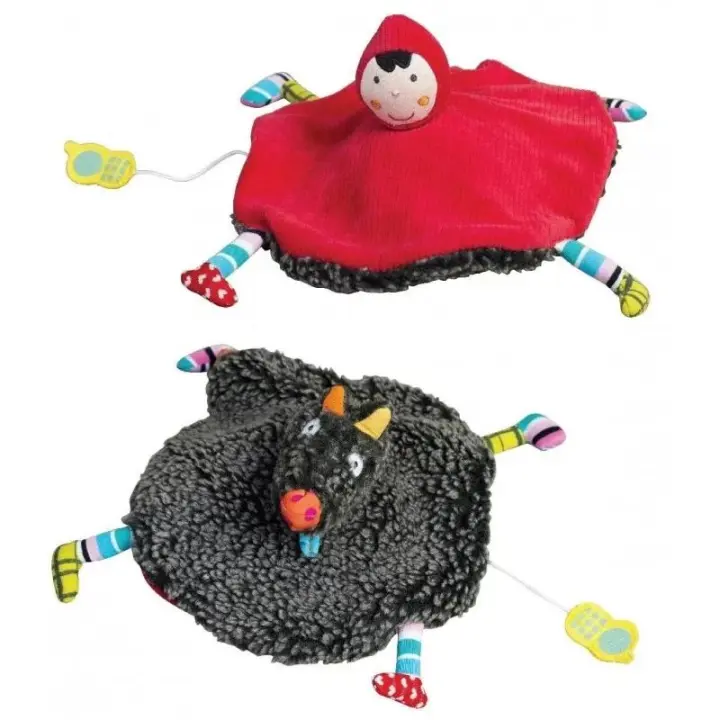 Doudou musical el lobo y caperucita roja Ebulobo - 1