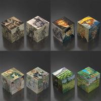 Cubo Mágico Personalizado 3x3x3 Con Patrón De Arte De Van Gogh Juguete Educativo Para Niños Y Adultos Regalo Creativo - details 0