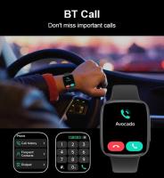 Reloj inteligente con pantalla AMOLED HD, frecuencia cardíaca, oxígeno en sangre, salud, Bluetooth, información de llamadas, reloj multideportivo (2025) - details 0