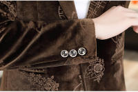 Chaleco De Negocios Para Hombre Estilo Inglés Boda Banquete Casual Delgado Al Aire Libre Moda Primavera Otoño Invierno - details 23