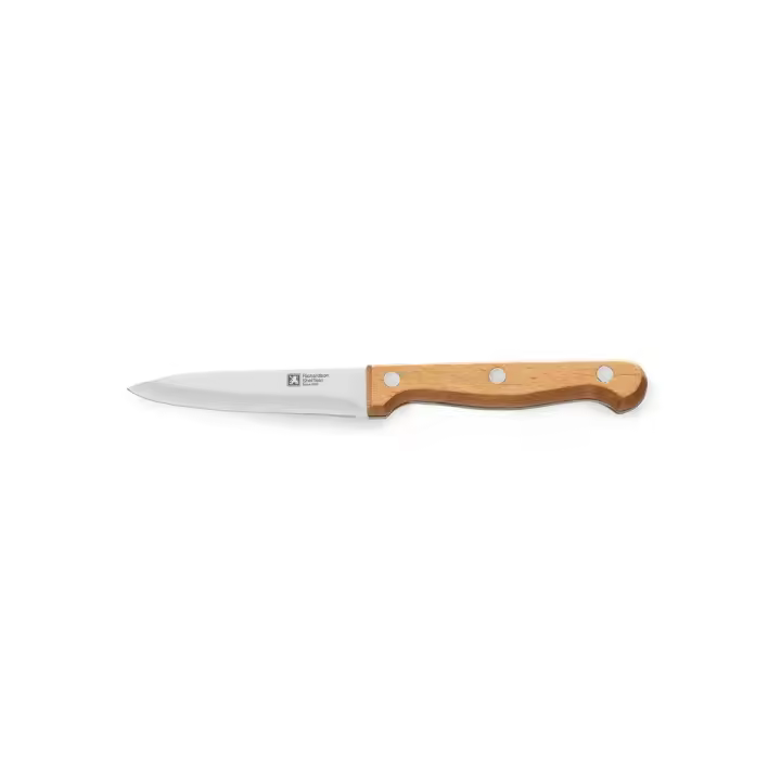 RICHARDSON SHEFFIELD ARTISAN MADERA Cuchillo Pelador Acero Inoxidable 9CM Negro  Asas o Mango Madera Mango remachado - 1