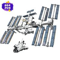 Kit De Bloques De Construcción Estación Espacial Internacional Ideas Para Niños Juguetes Para Boys Modelo Clásico De Película 876 Piezas - details 1