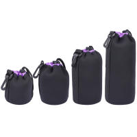 Estuche Protector De Lente De Cámara SLR De Neopreno a Prueba De Golpes Con Cordón Estuche Suave De Tela Para Cámara Resistente Al Agua Y Al Desgaste - details 0