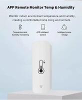 Sensor De Temperatura Y Humedad Zigbee WiFi Tuya Monitoreo Remoto Por App Para Hogar Inteligente Compatible Con Alexa Y Google Assistant - details 2