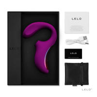 Masajeador Sónico LELO ENIGMA™ DEEP ROSE - Succionador de Clítoris y Estimulador de Punto G - Silicona de Alta Calidad - 8 Modos de Vibración - details 1