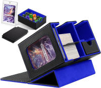 Estuche De Tarjetas De Colección De Cuero Con Cierre Magnético Para Cartas De Magic Y Deportes Protección Adecuada Para Tarjetas De Juego - details 6
