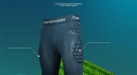 Pantalones De Entrenamiento De Portero De Fútbol Para Hombres Con Protección De Esponja EVA Pantalones Largos Con Protección De Rodilla Y Cadera De Rugby - details 0