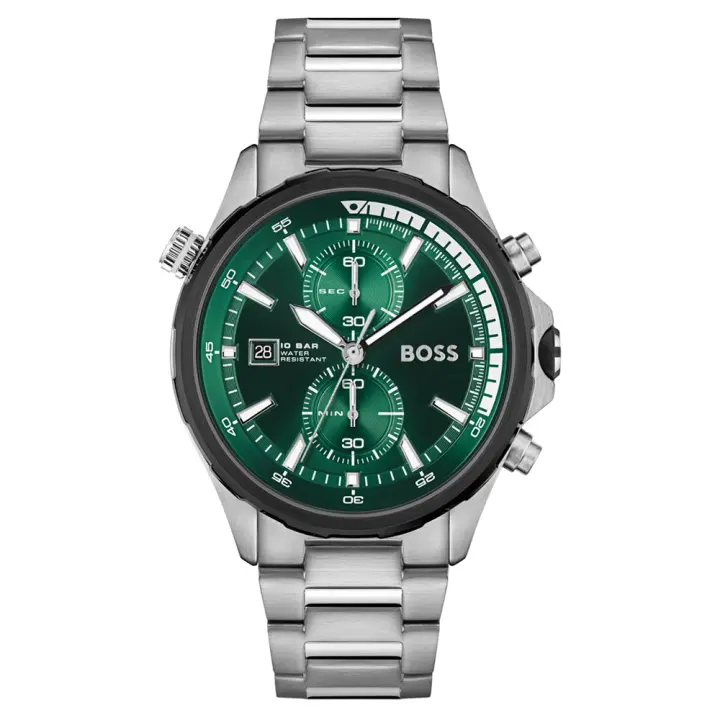 Reloj Hugo Boss Para Hombres Analógico de Cuarzo Cronógrafo Modelo 1513930, Esfera de 46MM - 1