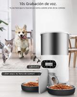 Dispensador Automático De Alimentos Para Mascotas Smart APP Feeder Acero Inoxidable Para Gatos Y Perros Comida Doble Programable a Distancia - details 6