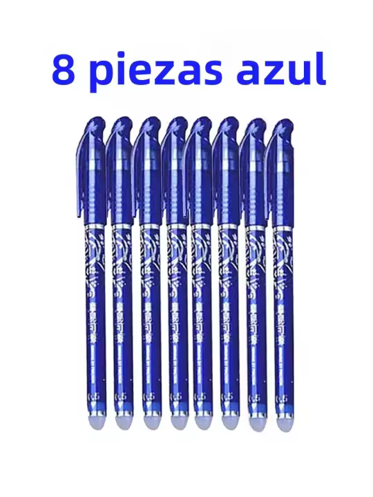 Bolígrafo De Gel Erasable 0.5mm Azul De Alta Calidad Para Escuela Y Oficina Suministros Kawaii De Estación De Trabajo - 1
