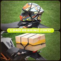Cuerda Elástica Retráctil De 60CM Para Casco Y Equipaje De Motocicleta Accesorios De Motocicleta Con Gancho Fijación Segura Para Viajes Y Deportes En La Playa - details 1