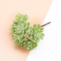 6PCS Flores De Seda Para Scrapbooking Plantas Artificiales Para Decoración De Hogar Y Boda Arboles Postizos Para Adornos Navideños Rattan Expositoras Al Aire Libre - details 12