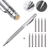 11PCS Lápiz De Grabado De Aleación De Carbonato Para Metal Madera Vidrio Azulejos Herramientas Manuales De Carpintería Y Metalurgia - details 0