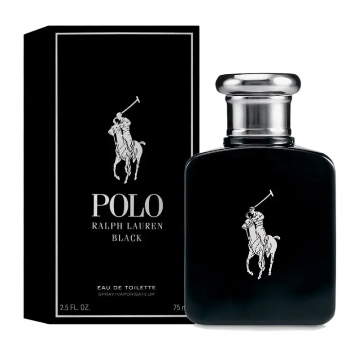 Ralph Lauren Polo Black Eau de Toilette 75 ml Hombre - 1
