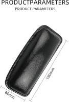 2 almohadillas universales de cuero suave para reposabrazos de coche, para rodillas, codos y piernas, para consola central. - details 1