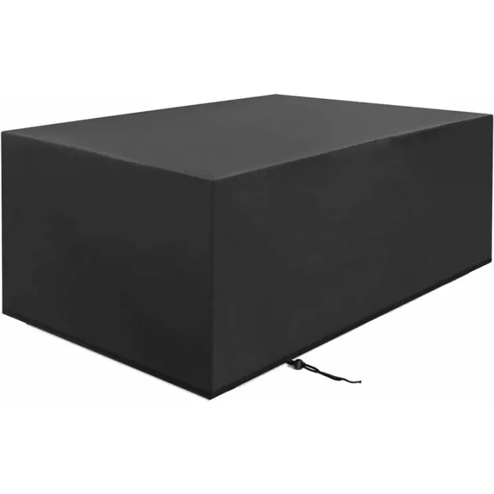 Garden Furniture Cover, Rectangular Garden Table Cover, Waterproof Anti-UV Furniture Protection Cover, 210D PVC Oxford Fabric Outdoor Tarpaulin (21313274cm) - 1
