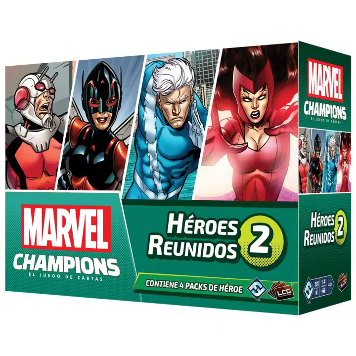 Héroes Reunidos 2 Marvel Champions el juego de cartas LCG - 1