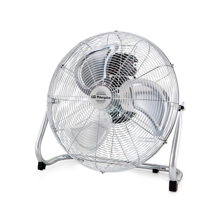 Ventilatore Da Pavimento Orbegozo PW 1230 – Pale Metalliche 30 Cm, 3 Velocità, Inclinazione Regolabile, Maniglia E Griglia Di Sicurezza